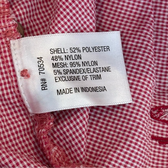 Orvis Women’s Long Sleeve Fishing Shirt Red Gingham Check Size XL - Picture 10 of 10